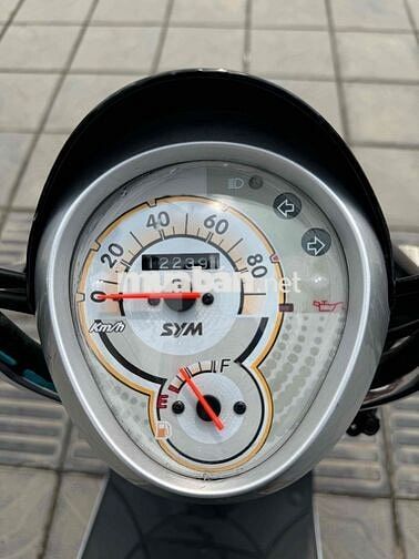 SYM Elite 50cc 2022 Đen 10000 km