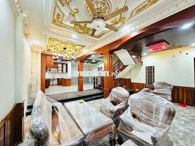 🛑CHO THUÊ NGUYÊN CĂN BIỆT THỰ PHAN VĂN TRỊ🛑8x20m TRỆT 2 LẦU 4PN 5WC