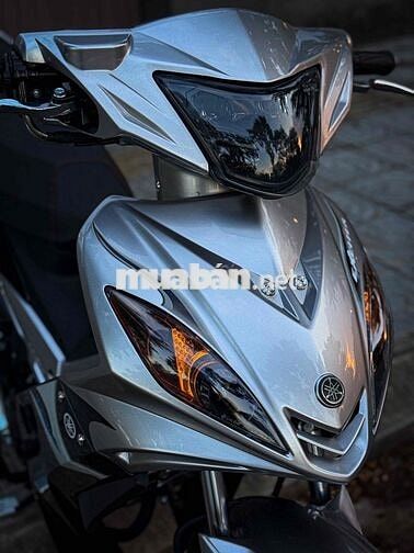 Yamaha Exciter 55p xuống áo bạc đen