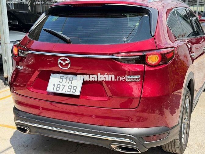 Mazda CX 8 Premium 2.5AT 2020 73000km Đỏ
