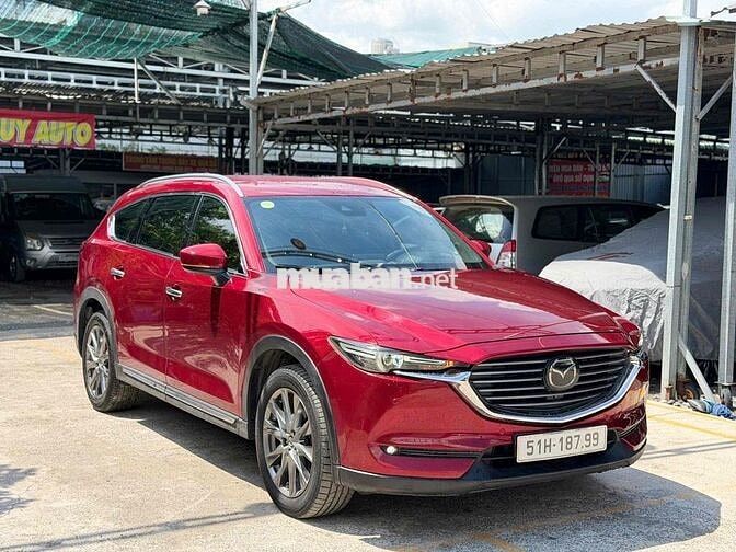 Mazda CX 8 Premium 2.5AT 2020 73000km Đỏ