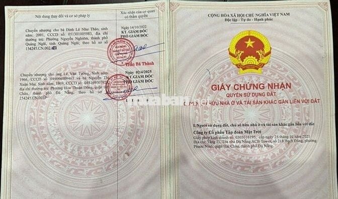 Chính chủ có đường luồng sau,ko dính cống,trụ điện, ko thế chấp vay