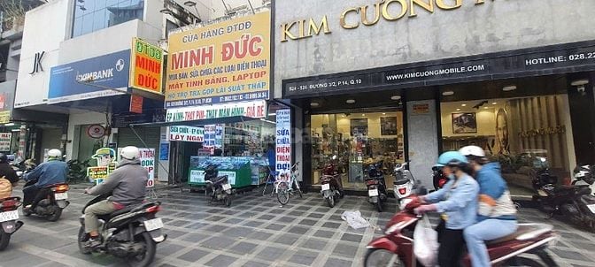 Góc 2 mặt tiền 528 đường 3 Tháng 2. DT 4x25m. CN 95m2 - CTXD: 7 tầng