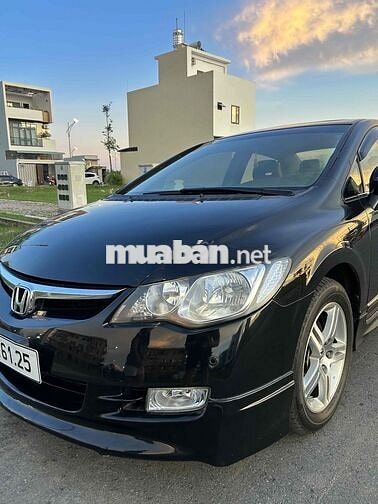 Honda Civic 2007 2.0 AT Đen 18 vạn