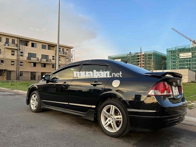 Honda Civic 2007 2.0 AT Đen 18 vạn