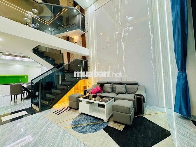 cho thuê nhà 3 tầng - ngay chợ Bình Hoà -Full Nội thất- giá 9 triệu