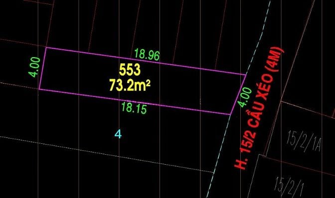 Bán nhà nát hẻm số 2 Hà Thị Đát, 4x19m, Giá 7.05 tỷ