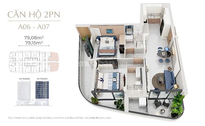 THE MERIDIAN-CĂN GÓC HAI VIEW SÔNG HIẾM Ở TRUNG TÂM HẢI CHÂU