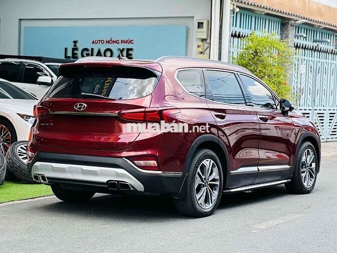Hyundai Santafe model 2020 Diesel 2.2L Đỏ