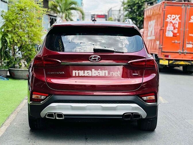 Hyundai Santafe model 2020 Diesel 2.2L Đỏ