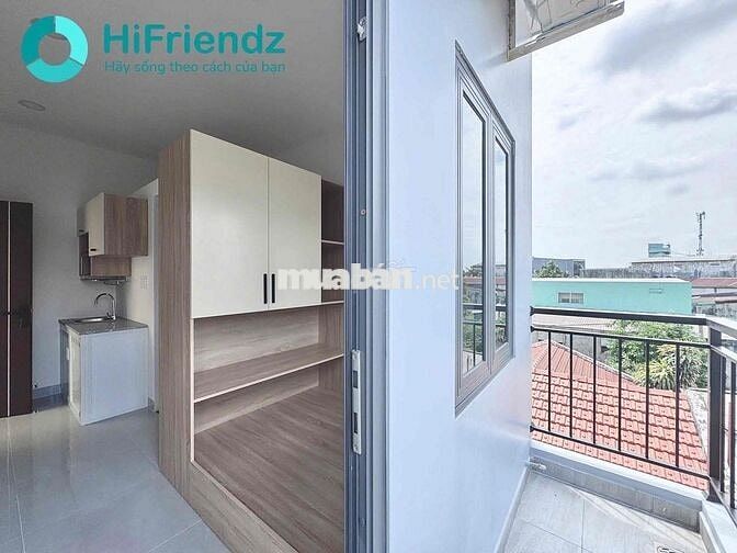 Studio ban công thoáng gần Làng Đại Học, KTX khu B, Cầu vượt Linh Xuân