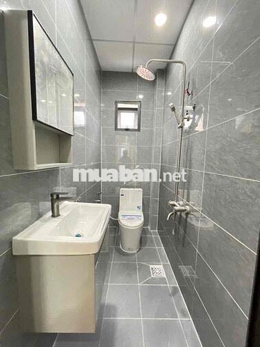 Nhà Mới Xây 4 x 22m . Đường Xe Hơi - Sổ Hồng Riêng - Giá Tổng 1Tỷ550