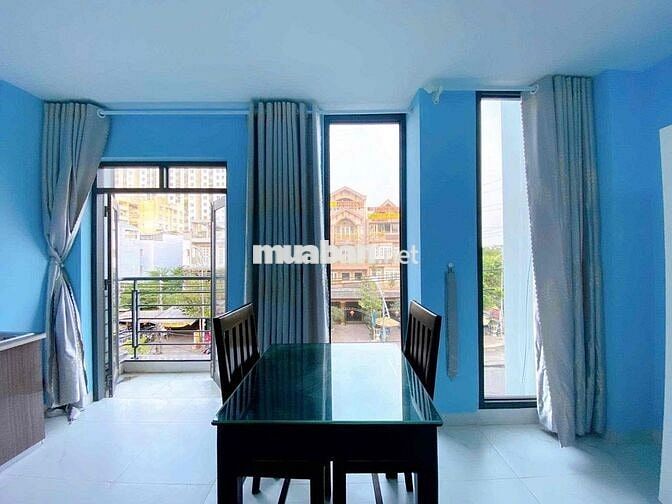 STUDIO MINI BAN CÔNG THOÁNG - FULL NỘI THẤT GẦN UEH CS N, VHU