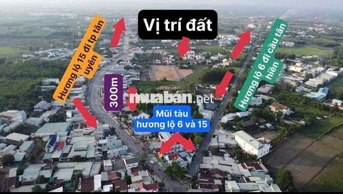 BÁN ĐẤT CẠNH CÂY XĂNG THẠNH PHÚ PHƯỜNG TÂN TRIỀU ĐỒNG NAI