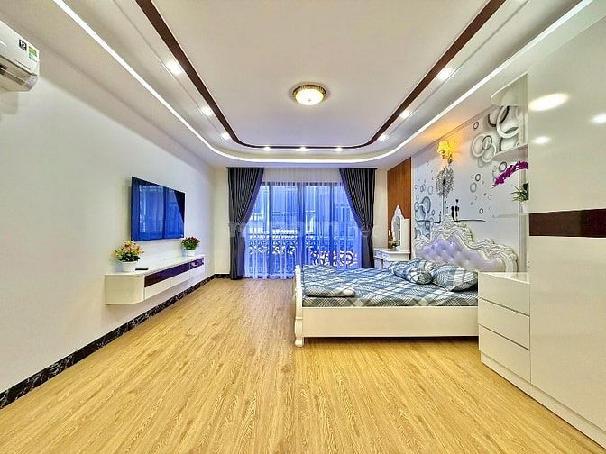 Nhà 5 lầu tuyệt đẹp thiết kế cổ điển HXh Trương Đăng Quế,P1, Q.Gò vấp