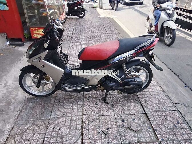 Yamaha Nouvo LX 2008 Đen Đỏ Bạc