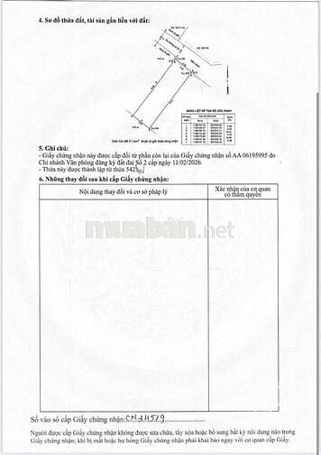 Đất hẻm 52, đường 26. DT: 69m², sổ hồng riêng, gần Pham Văn Đồng