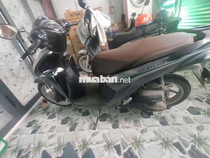 Honda Vision màu xám