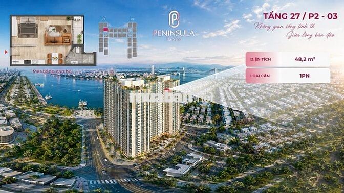 CĂN 1PN TẦNG 27 – VIEW BIỂN CỰC THOÁNG – GIÁ TỐT THỊ TRƯỜNG