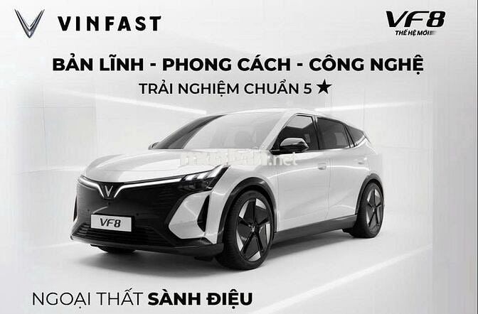 VF8 THẾ HỆ MỚI - ĐỈNH CAO CÔNG NGHỆ XE ĐIỆN