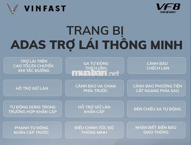 VF8 THẾ HỆ MỚI - ĐỈNH CAO CÔNG NGHỆ XE ĐIỆN