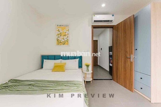 1 phòng ngủ 1 phòng khách phố Phan Đăng Lưu gần Hoàng Sa Cầu Bông Q1