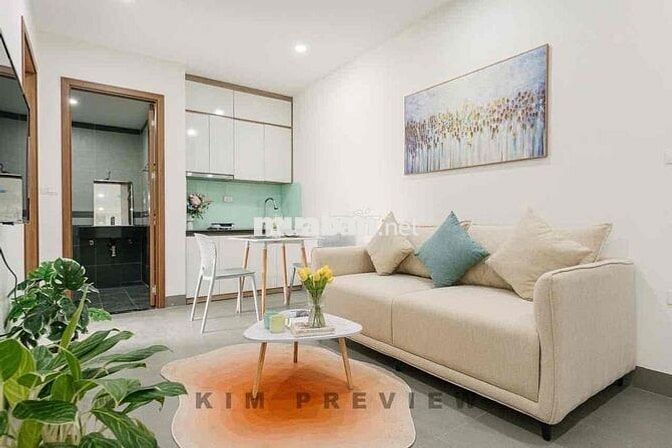 1 phòng ngủ 1 phòng khách phố Phan Đăng Lưu gần Hoàng Sa Cầu Bông Q1