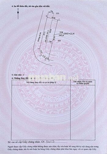 Đất thổ cư lô góc sau Chợ Thái Bình - Xã Minh Thạnh - HCM