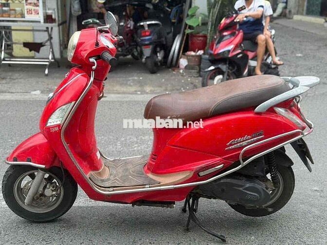 SYM Attila Elizabeth BS86 Đỏ hỗ trợ góp