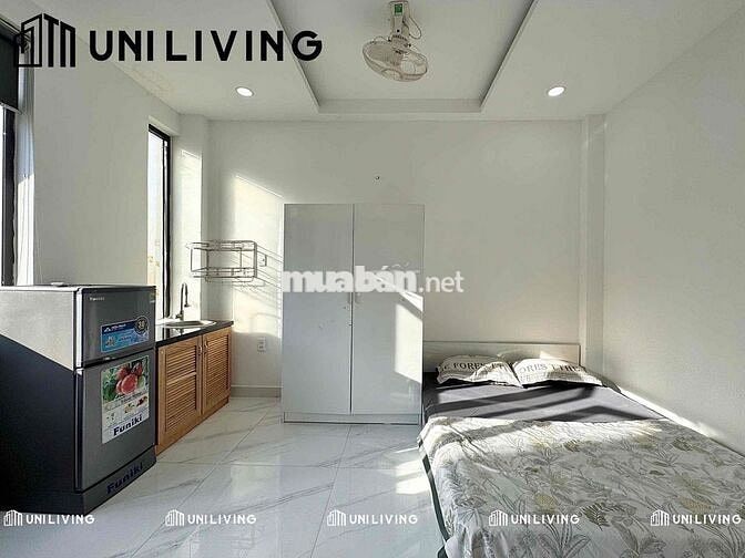 STUDIO BAN CÔNG FULL NỘI THẤT NGAY TRUNG TÂM BÌNH THẠNH TIỆN ĐI Q1