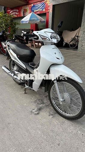 Wave Alpha 100 2014 Trắng đen ( hỗ trợ góp )