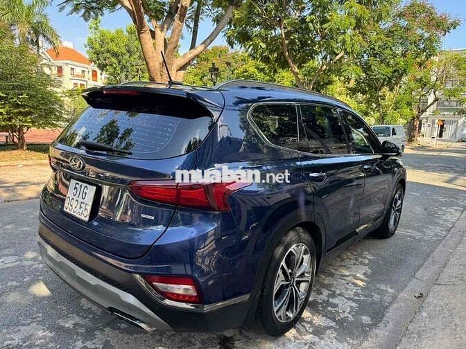 Hyundai Santa Fe 2019 2 cầu Xanh
