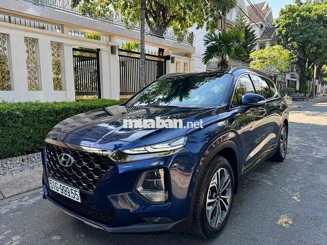 Hyundai Santa Fe 2019 2 cầu Xanh
