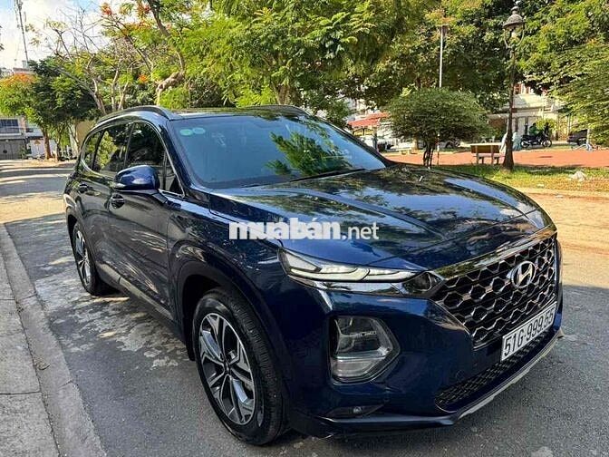 Hyundai Santa Fe 2019 2 cầu Xanh