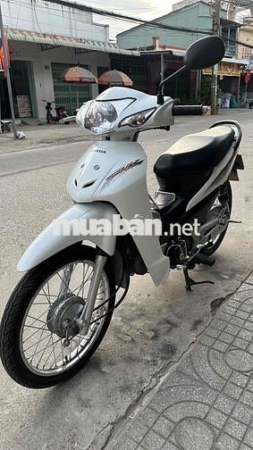 Wave Alpha 100 2014 Trắng đen ( hỗ trợ góp )