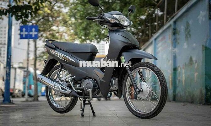 Wave alpha mới màu đen nhám hỗ trợ trả góp