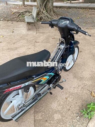 Honda Wave Xanh Đã sơn xi lại mới