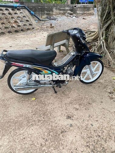Honda Wave Xanh Đã sơn xi lại mới
