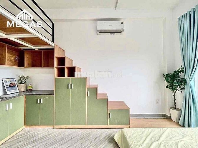Căn Hộ mới xây có gác đi bộ qua đại học ngân hàng