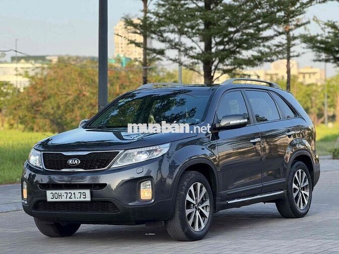 Kia Sorento 2015 Dầu 13 vạn Xám