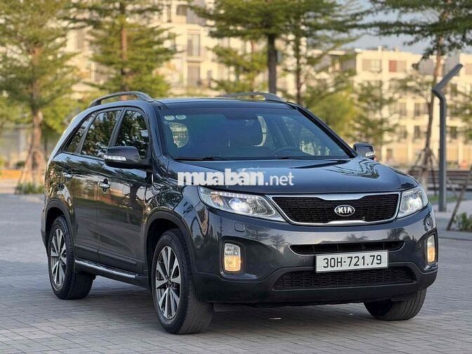 Kia Sorento 2015 Dầu 13 vạn Xám