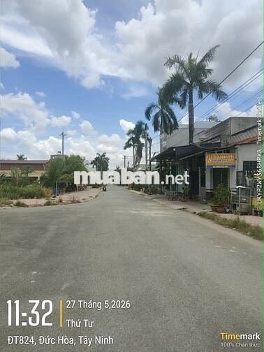 Bán đất mặt tiền nhựa, 6x20- 1ty250, TC, SHR, Vành Đai 4,  Hựu Thạnh