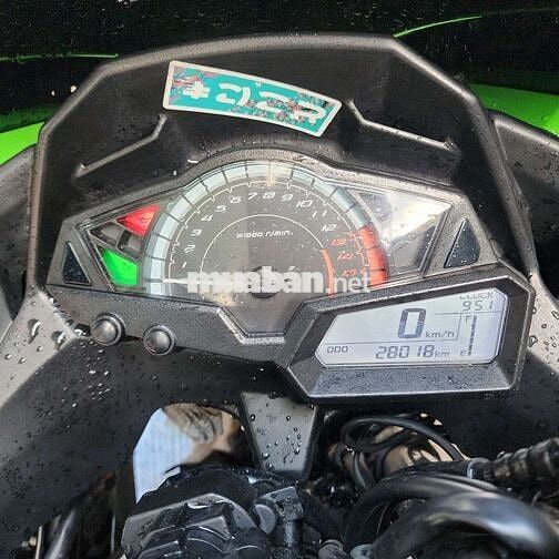 Kawasaki Ninja 300 ABS 2017 Xanh Đen Xám