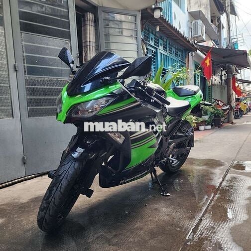 Kawasaki Ninja 300 ABS 2017 Xanh Đen Xám