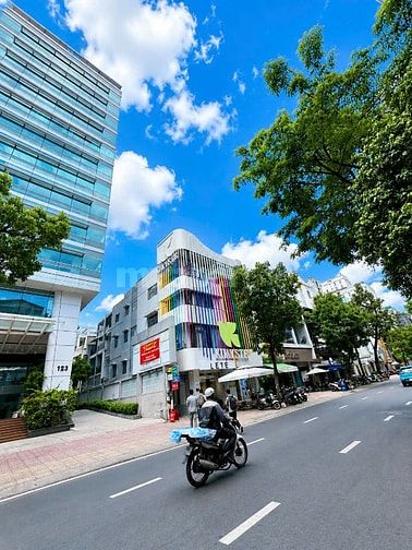 Cho thuê tòa 123 Nguyễn Đình Chiểu, Quận 3,12x33, 1 hầm 1 trệt 12 lầu 