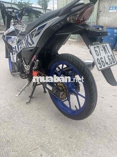 Suzuki Satria F150 2023 Trắng xanh
