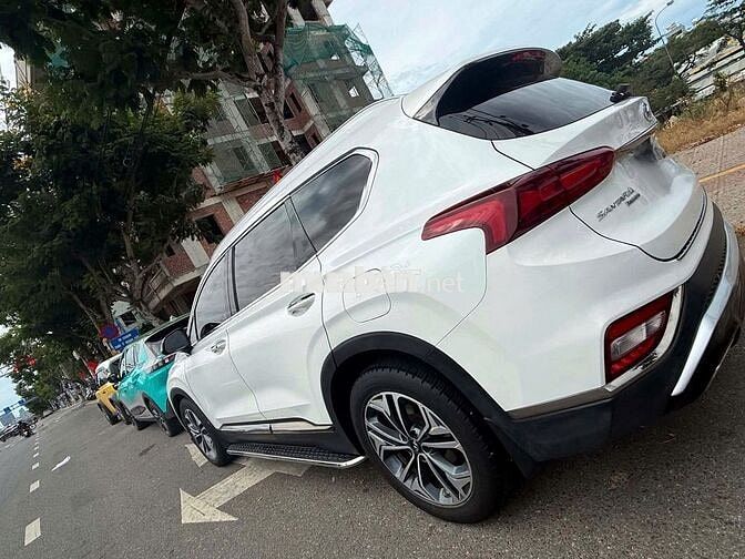 Hyundai Santafe 2021 Xăng Trắng 70.000km