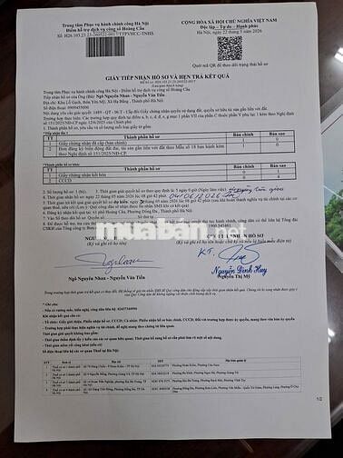 Chính chủ bán Khu Lỗ Gạch, thôn Yên Mỹ xã Bình Yên, Thạch Thất