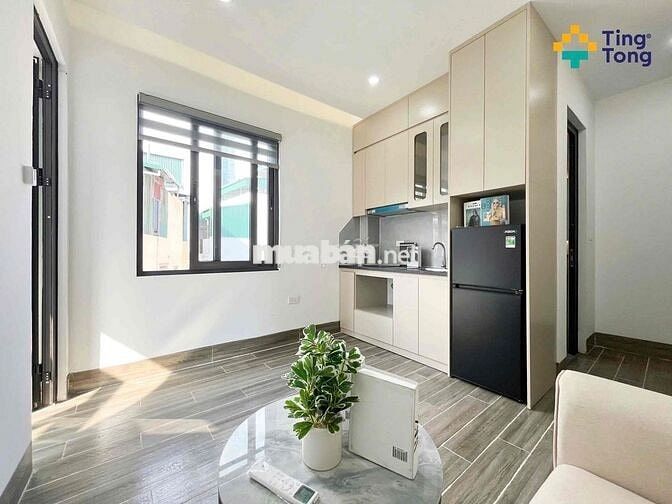 Căn hộ 1pn ngay Keangnam - Dương Đình Nghệ gần bãi ôtô nhà mới full đồ