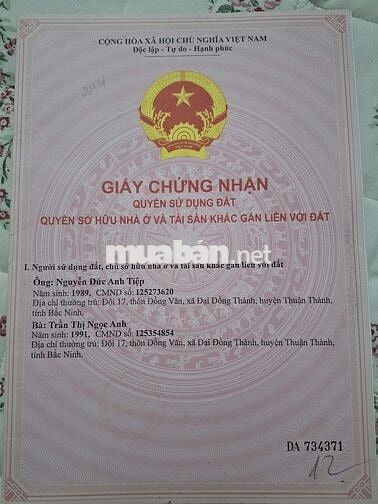 Chính chủ bán Khu Lỗ Gạch, thôn Yên Mỹ xã Bình Yên, Thạch Thất